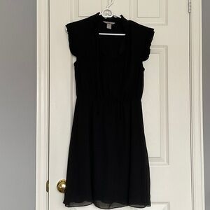 H&M Black Mini Dress